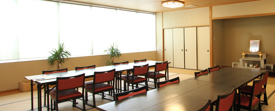 法事会館　優善は、法事専門の会館です。お気軽にうるま優交社にお問い合わせ下さい。